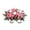 Pink, variant on Cemetery Flowers Saddle Shaped for Tombstone, Large Headstone Flower Saddle for Outdoor Grave, Memorial Flower Arrangement for Cemetery, Grave Saddle Decor for Memorial Day, 25.59x13.78 Inch