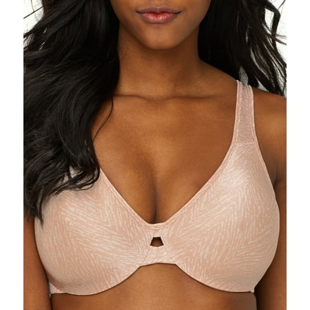 

Women s Lilyette 0904 Plunge Into Comfort Keyhole Minimizer Bra (Urbanite Texture Print 36D)