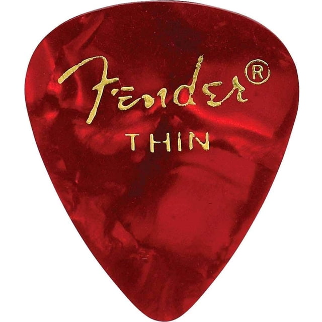 Picks Fender 351 Shape Premium (paquete de 12) para guitarra y bajo