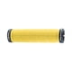 thumbnail image 5 of Empuñaduras antideslizantes de goma suave Macarena Enrejado amarillo Puños de manillar de bicicleta, 5 of 8