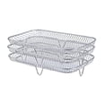 thumbnail image 2 of 3Pcs Air Fryer Rack Stackable Dehydrator Racks Stainless Steel Basket Tray Accessories for Oven Microwave Baking Roasting, 2 of 8