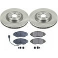 thumbnail image 3 of PowerStop Front Stock Replacement Brake Pad and Rotor Kit Fits: AUDI VOLKSWAGEN Select Models KOE7175, 3 of 8