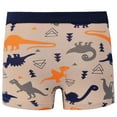thumbnail image 6 of 1/3/6/9-Pack Boys Boxer Briefs Shorts Toddler Kids Cotton Underwear Car Dinosaur Shark Cartoon Breathable Soft Underpants 1-12 Years, 6 of 8
