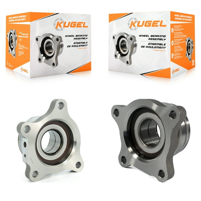 Kugel Rear Wheel Bearing Assembly Kit for Car Toyota 4Runner FJ Cruiser Lexus GX460 GX470 - Left Right Side (Driver Passenger) K70-100455