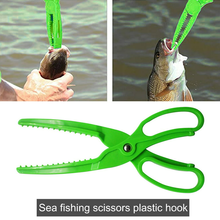 Fishing Scissor for Braided Line Cutter Fishing Shears Waterproof  Multifunctional Plastic Fishing Gear with Sheath Fishing Multi-Tools