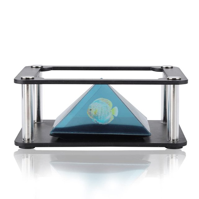 Proyector de hologramas 3D para teléfonos inteligentes ciciglow con imágenes de 360°