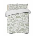 thumbnail image 2 of Farmhouse Spring Twin XL Size Down Alternative Comforter, Lightweight Comforter Quilt Bedding Set with Pillow Shams Sage Green Fruit Plant Leaf Flower All Seasons Bed Comforter Duvet Insert 68"x98", 2 of 7