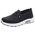 thumbnail image 2 of Willtoo Orthopedic Shoes for Women Mesh Breathable Non Slip Sneakers Arch Support Relaxed Walking Shoes Versatile Slip on Lace Up, 2 of 5