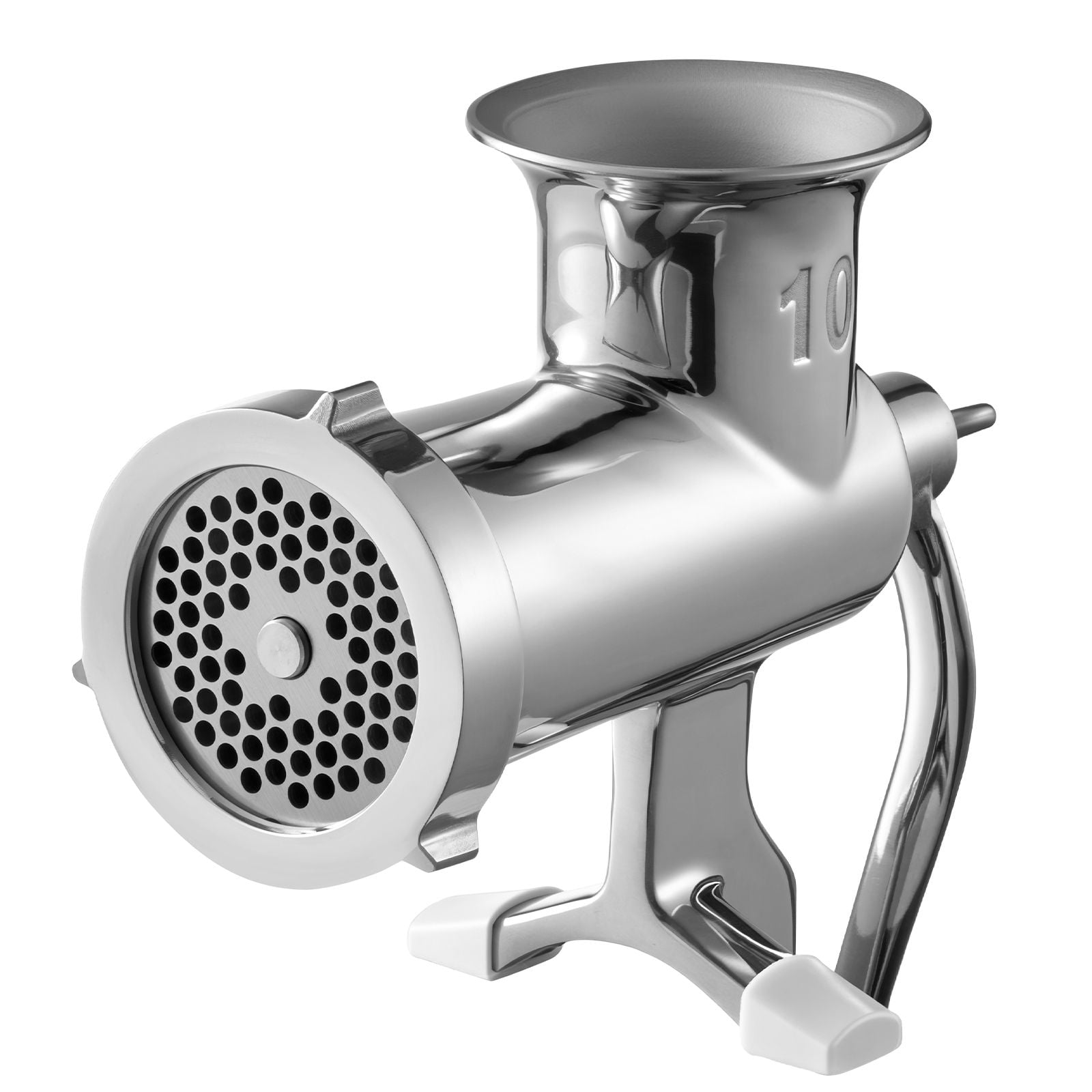 LEM Products #10 Clamp-On Manual Meat Grinder, Stainless Steel