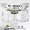 thumbnail image 1 of Tequila Tapestry, Funny Words Retro Design When Life Gives You Lemons Grab Tequila, Fabric Wall Hanging Decor for Bedroom Living Room Dorm, 2 Sizes, Mustard Seafoam, by Ambesonne, 1 of 1