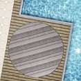 thumbnail image 6 of Beverly Rug Round Outdoor Rugs 6' 7'' Patio, Porch, Garden Gray, 6 of 6