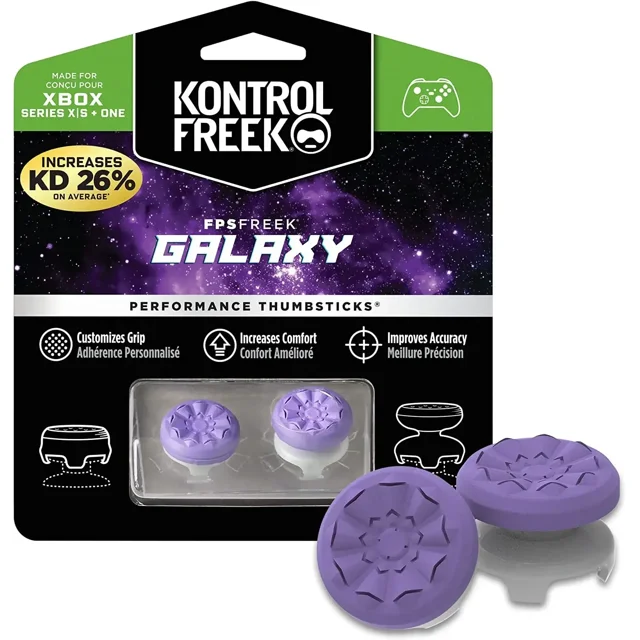 Freek Galaxy Performance Thumb Grip Caps Silicone Analog Stick Caps Cover for Xbox Series S/X Controller XBOX-19