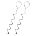 thumbnail image 3 of Miangastore 2 Pcs Ancre Ronde pour Chien Piquet en Spirale Portable pour Pelouse, 3 of 9