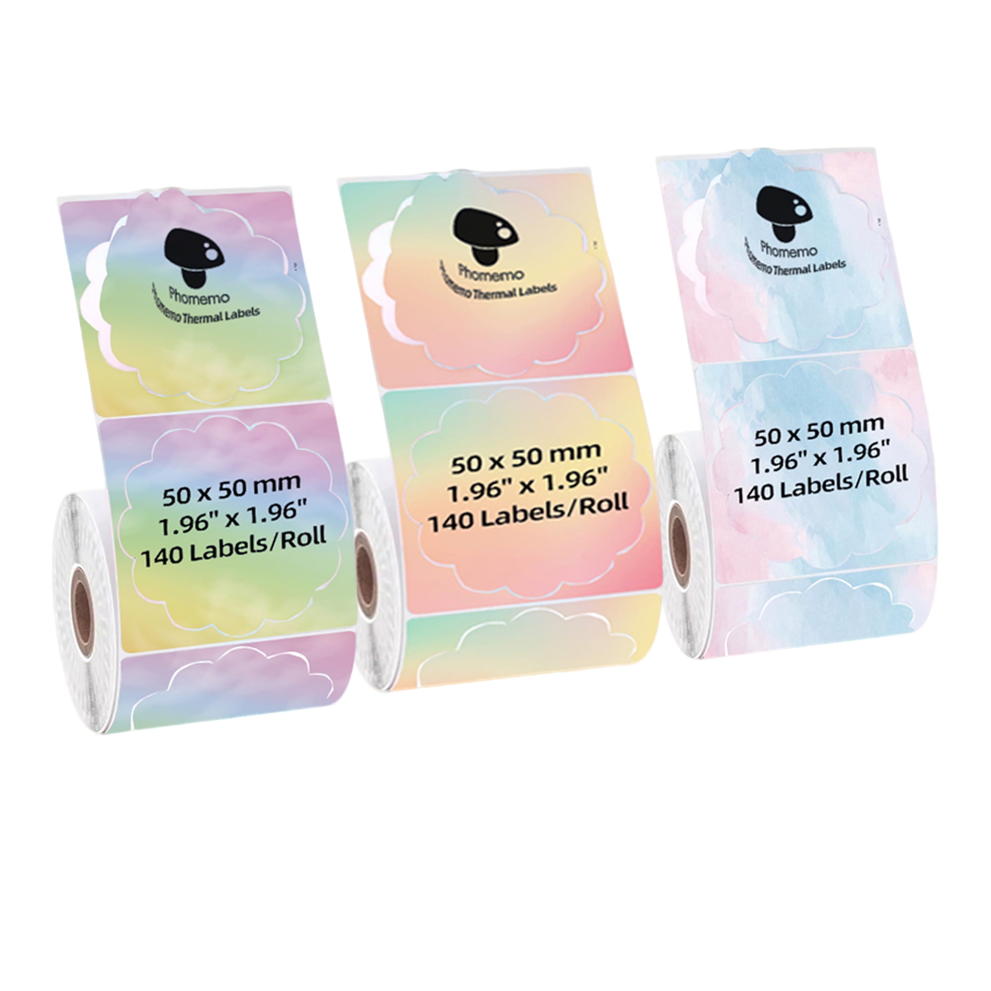 Thermal Labels Compatible with Phomemo M100 M110 M220 M200 M120 M221 M150 M250 M260, Marklife P50