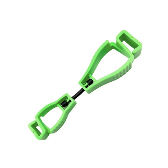 Eigraketly Glove Grabber Clip Multipropósito Anti-pérdida Cintura Hebilla Clips Guantes de plástico Guardián para jardines Sitios de Artesanía Verde