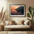 thumbnail image 3 of Overlooking Amalfi 01 - Amalfi Campania Italy Photography Black Framed Wall Art Print 12 x 18 inches, 3 of 4