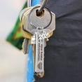 thumbnail image 2 of Silver Stainless Steel House Keychain for Decoration Creative Design Unique Housewarming Present 2, 2 of 8