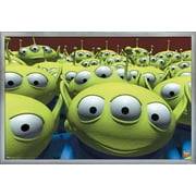 Disney Pixar Toy Story - Aliens Wall Poster, 22.375" x 34", Framed