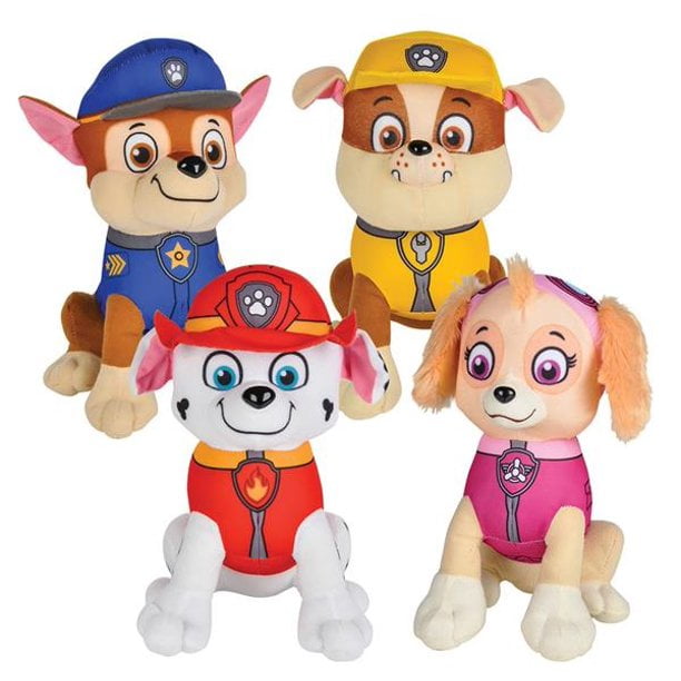 LOT OF 2 Paw Patrol 3 PACK TREAT CONTAINERS Egg Hunt Marshall Skye Chase