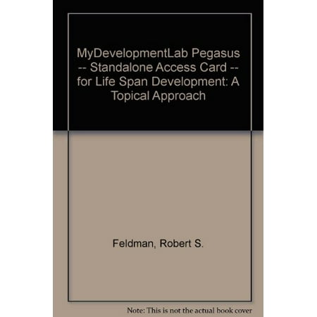 Stand Alone Bars For Sale MyDevelopmentLab Pegasus -- Standalone Access Card -- for Life Span Development: A Topical Approach Feldman, Robert S. ()