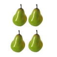 thumbnail image 1 of 4 piezas de simulación de fruta de pera, modelo decorativo, accesorios de fotografía, cian, 1 of 8