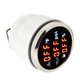 thumbnail image 4 of Water Temperature Oil Pressure Gauge 52mm 9-32V for Car Boat Motorcycle, 4 of 5