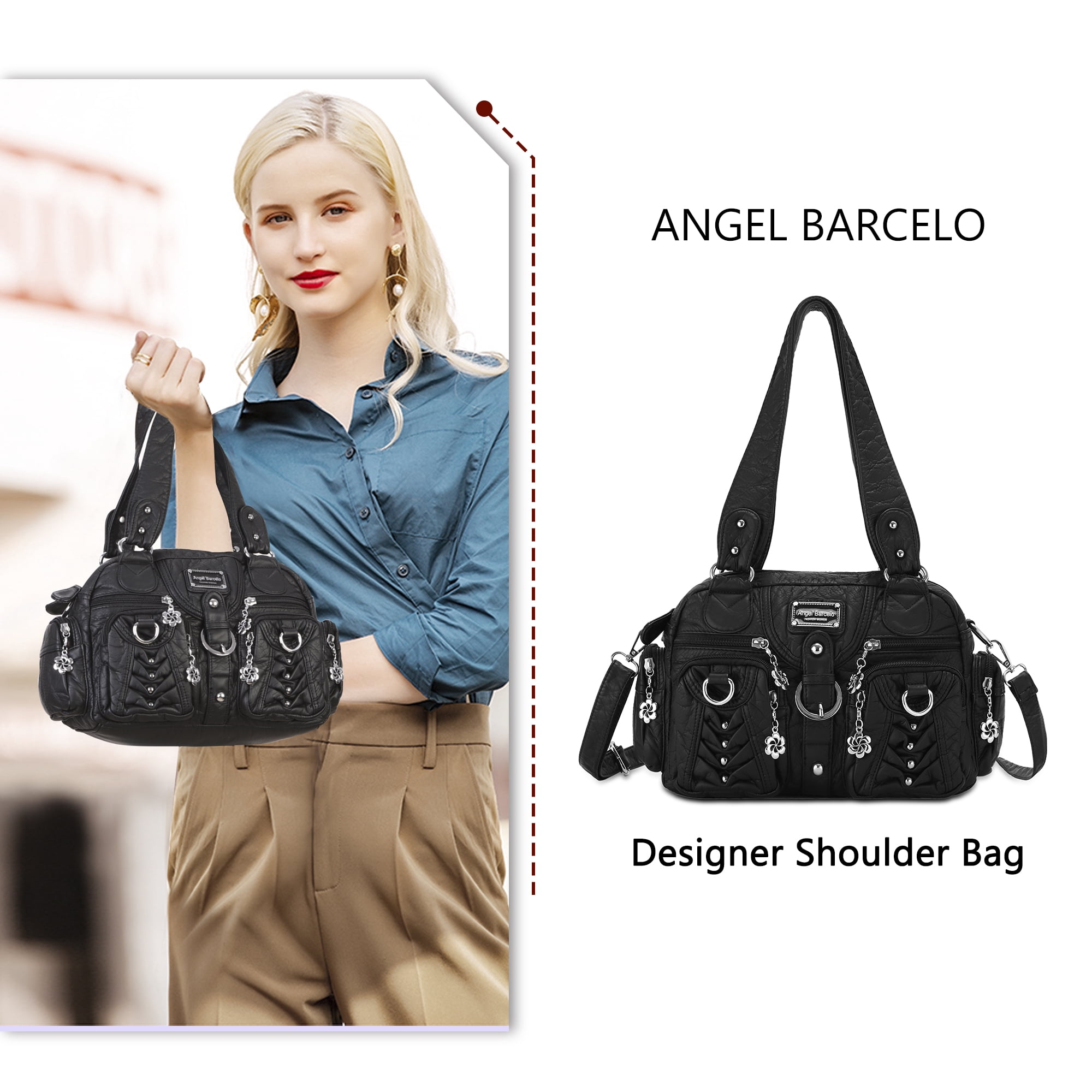 Angel Kiss New Arrival Handbag PU Leather Shoulder Bags Fashion Crossbody Bag in High Quality For Women