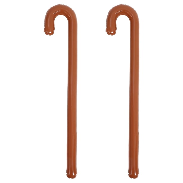 KAKOWELY 2 bastones inflables para decoración de fiestas, divertidos bastones inflables para cosplay, simulación de cosplay, globos inflables.