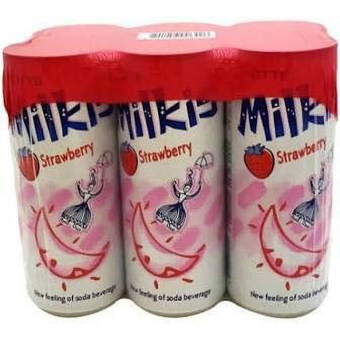 Lotte Milkis Carbonated Soft Drink, Variety Pack, 8.45 Fluid Ounce (Pack of 24)