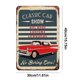 thumbnail image 2 of Placa de Metal Vintage para coche, pintura de hierro Rectangular, arte de pared, decoración para el hogar, Bar y oficina, 2 of 9