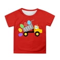 thumbnail image 3 of Girls Tshirts Packs Size 10-12 Graphic Short Sleeve Blouse Tops Pull-On Cute Back To School Shirts Girls Birthday Casual Summer Tops, 3 of 5