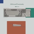 thumbnail image 6 of Keychron C2 Pro 8K 100% Full Size QMK Wired Custom Mechanical Gaming Keyboard TKL, Keychron Super Linear Red Switch, 6 of 6