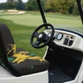 thumbnail image 6 of Pzuqiu Golfcart Accessories, Compatible with Outdoor Golf Car, Golf Cart Backrest Bottom Seat Cover Suitable for Ezgo Club Car Precedent Seat Breathable, Jamaican Flag, 6 of 9