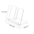 thumbnail image 3 of Soporte metálico para libros de cocina en la encimera de la cocina - Tablet y soporte para recetas ajustable para leer, cocinar y usar en la oficina, 3 of 6
