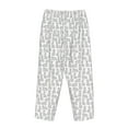 thumbnail image 5 of Xecao Cute Rabbit Women's Straight Lounge Pajama Pants: The Epitome of Relaxed Sleepwear, 5 of 9