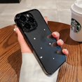 thumbnail image 1 of Luxury Plating Clear Phone Case For IPhone 15 14 11 12 13 14 Pro Max Mini XS X 15 Plus Silicone Soft TPU Lens film Protect Cover RJ RJ, 1 of 6