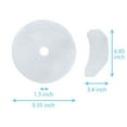 thumbnail image 2 of Filter Disc, Replacement Filter - Qyaukm Multi Specification Filter Discs High-Density Easy Install for Dryer Vent Filtration Systems, 2 of 2