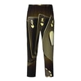 thumbnail image 2 of Gukieu Casino Cards 1 Print Youth Home Trousers, Elastic Waistband with Pockets for Home and Outing, Suitable for Children Aged 5-16-Large, 2 of 6