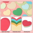 thumbnail image 3 of Uxcell Heart Cutouts, Cut-Outs Paper Heart Shaped Die Cut Paper Cards Classroom Decor for Valentine's Day, Bulletin Board Green, Khaki, Gold Yellow, Blue, Rose Red 4 x 3.2 Inch, 3 of 6