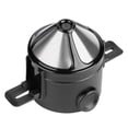 thumbnail image 3 of Naiovety Filtro para hacer café, plegable, lavable, reutilizable, con mango de red de acero inoxidable, gotero, cocina, oficina, Camping, goteo Juegos de servir café y té, 3 of 6