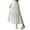 White, variant on UJNDER Fashionable High Waist Midi Skirt For Women Ideal For Daily Wear Casual Comfort Spring Summer Maxi Skirt Black L