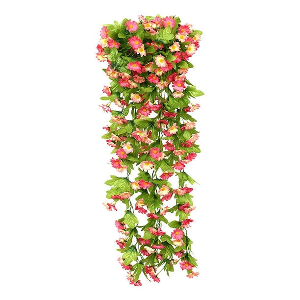 Flores Artificiales para la Decoración Flores Colgantes, Decoraciones Artificiales, Imitaciones de Seda, Imitaciones de Plantas Colgantes, Flores Artificiales Colgantes