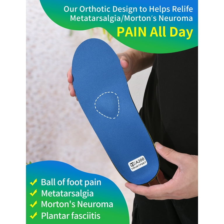 Orthotics for metatarsal pain clearance