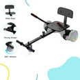 thumbnail image 2 of CBD Hoverboard Seat Attachment Go Kart, Hover Kart Accessories for Adults Kids Fits Hover Board 6.5"/8"/10", Black, 2 of 7