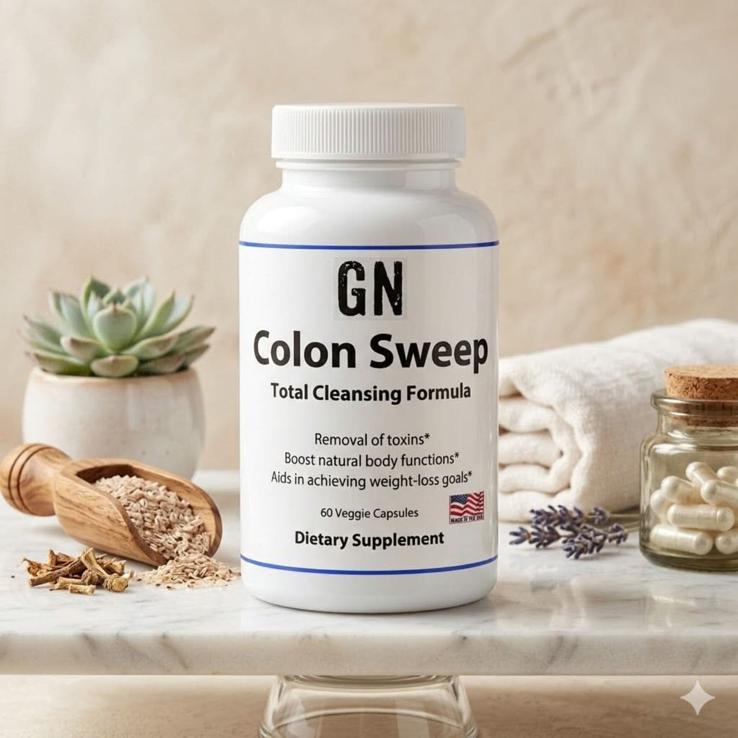 Colon Sweep 15-Day Cleanse – 99.5% Purity | GetGN