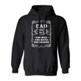thumbnail image 2 of Veracco Best No 1 Dad The Man The Myth The Legend Hoodie Sweatshirt | Unisex | for Men and Women (Black), 2 of 4