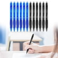 thumbnail image 2 of CHENMEI 12pcs Retractable Erasable Gel Pens Clicker Black & Blue Point(0.5) Make Mistakes Disappear Premium Comfort Grip Black & Blue Ink for Writting Note Taking（24ml）, 2 of 9