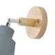 thumbnail image 5 of Lámpara De Pared De Cabecera Color Macaron Madera E27 Base De 10 Cm Lámpara Decorativa Libre De Ajuste Sin Fuente De Luz Gris Sin Interruptor, 5 of 5