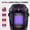 venom, variant on ARCCAPTAIN Panoramic Auto Darkening Welding Helmet with 180° Side View, 4 Arc Sensors, 1/1/1/1 True Color, Wide Shade 4/5-9/9-17, Solar Powered for TIG MIG ARC & Cutting