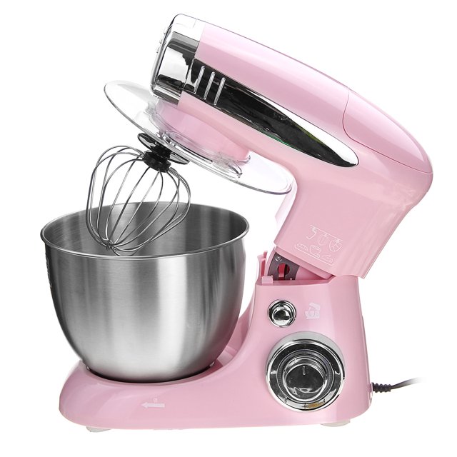 4L 220V Multifunctional Electric Mixer Machine 1000W 6 Speed Stand Mixer Kitchen Meat Grinder Stainless Steel